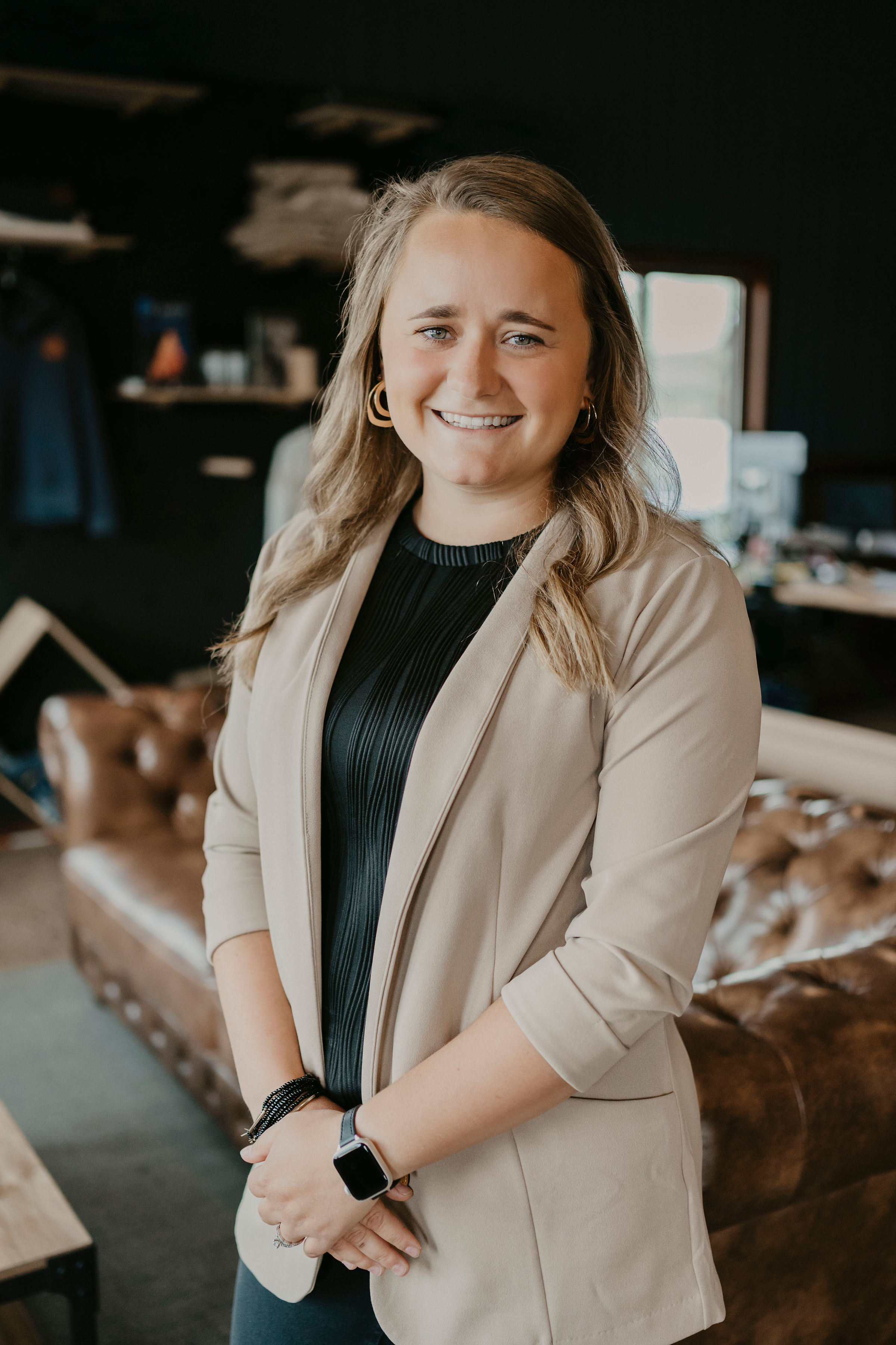 Portrait of Halie Majerus, Realtor.